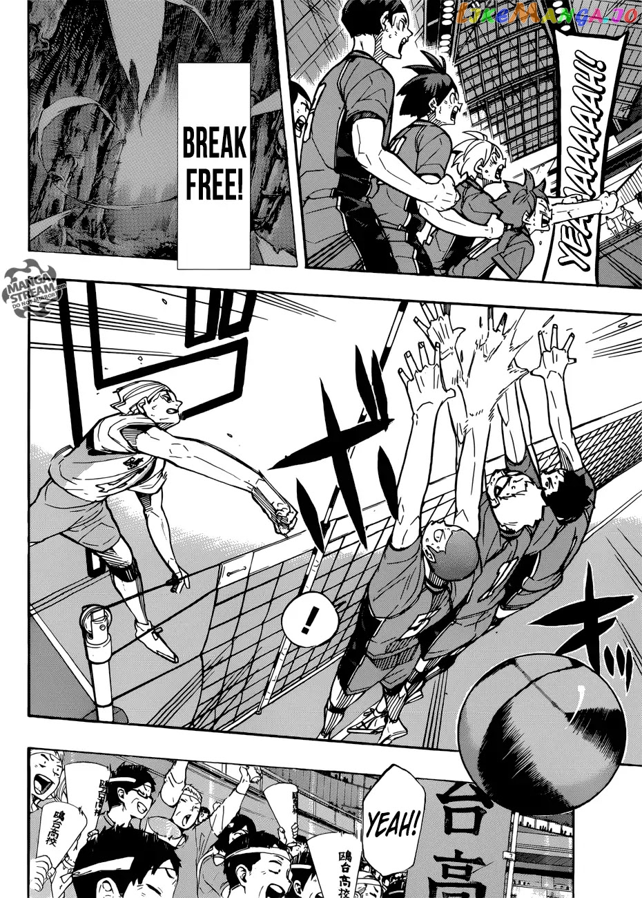 Haikyuu!!, Chapter 350 image 15